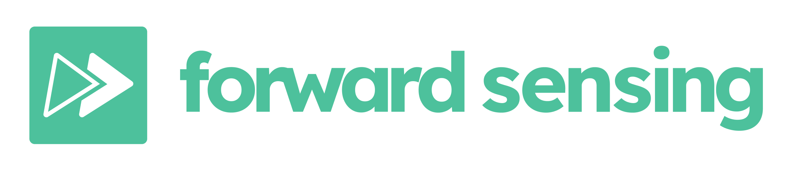 forward sensing logo
